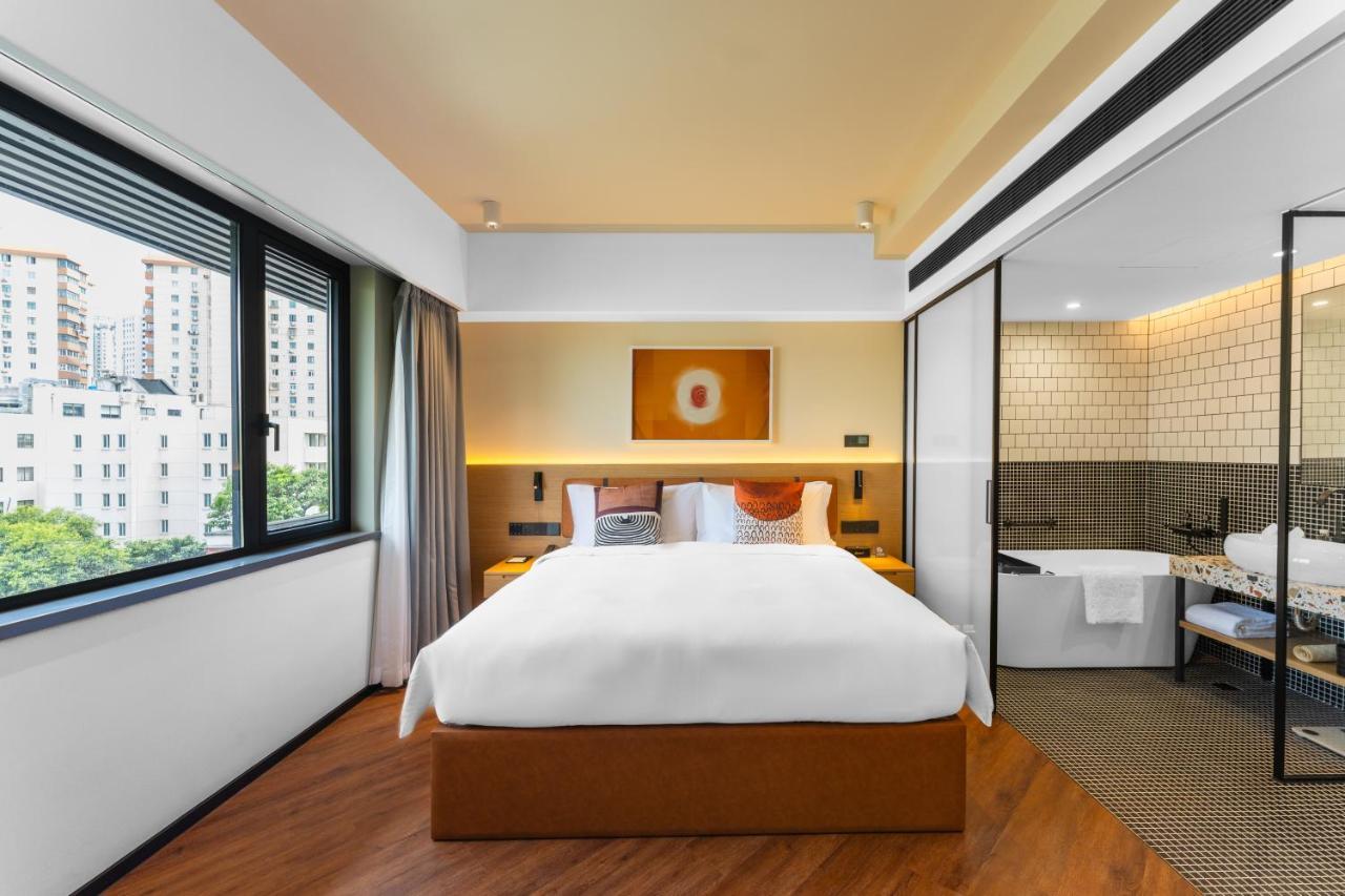 Mia Hotel - Shanghai Xuhui Jiaotong University Екстериор снимка