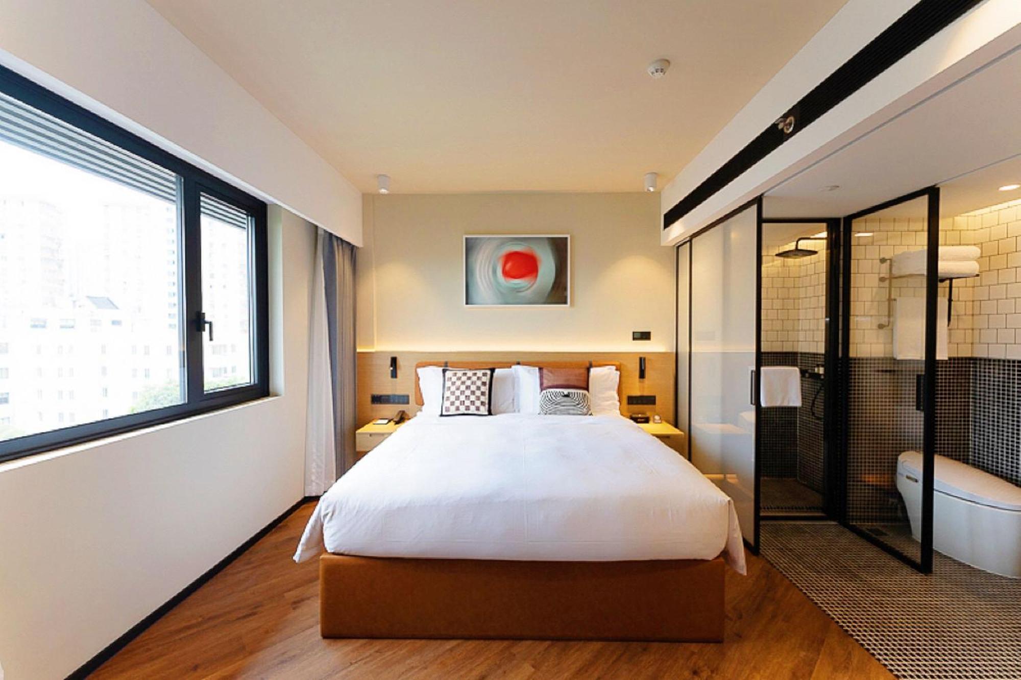 Mia Hotel - Shanghai Xuhui Jiaotong University Екстериор снимка